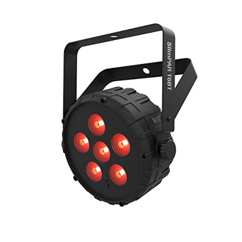 CHAUVET DJ (CHDDJ) Low Profile Wash Light with Built in Bluetooth Wireless Technology (SlimPAR T6 BT)