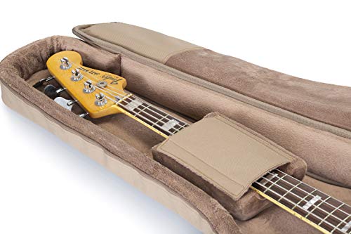 Levy's Leathers Deluxe Gig Bag for Electric Guitars with Padded Backpack Straps and Large Exterior Pocket