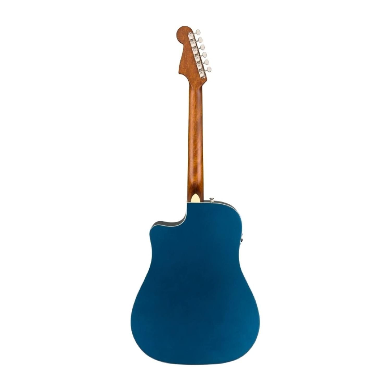 Fender Redondo Player Acoustic Guitar, with 2-Year Warranty, Belmont Blue, Walnut Fingerboard