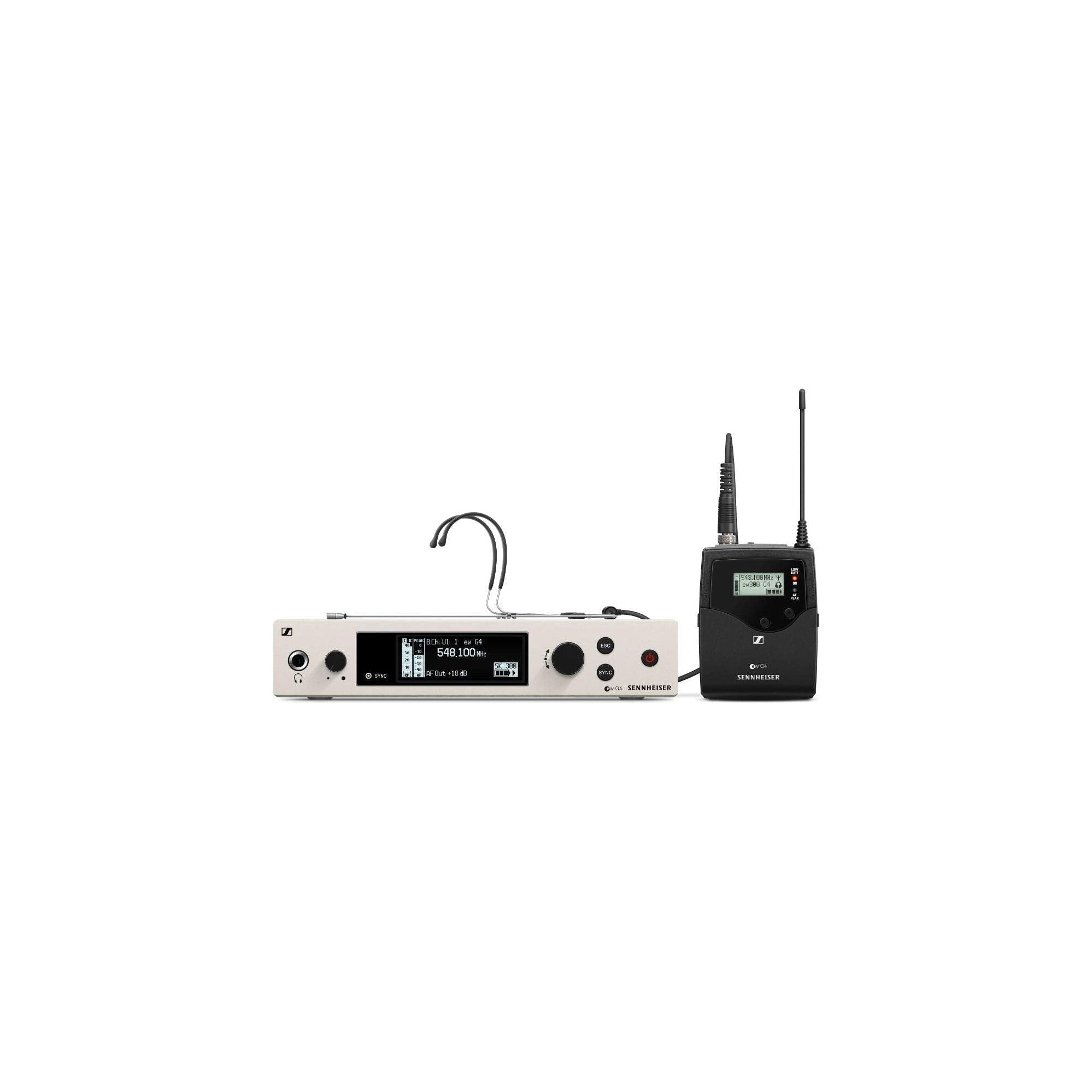 Sennheiser Pro Audio Wireless Headmic Set (ew 300 G4-HEADMIC1-RC-AW+)