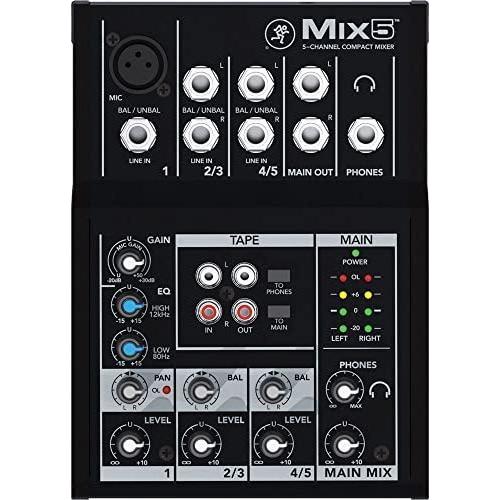 Mackie Mix Series Mixer , Black