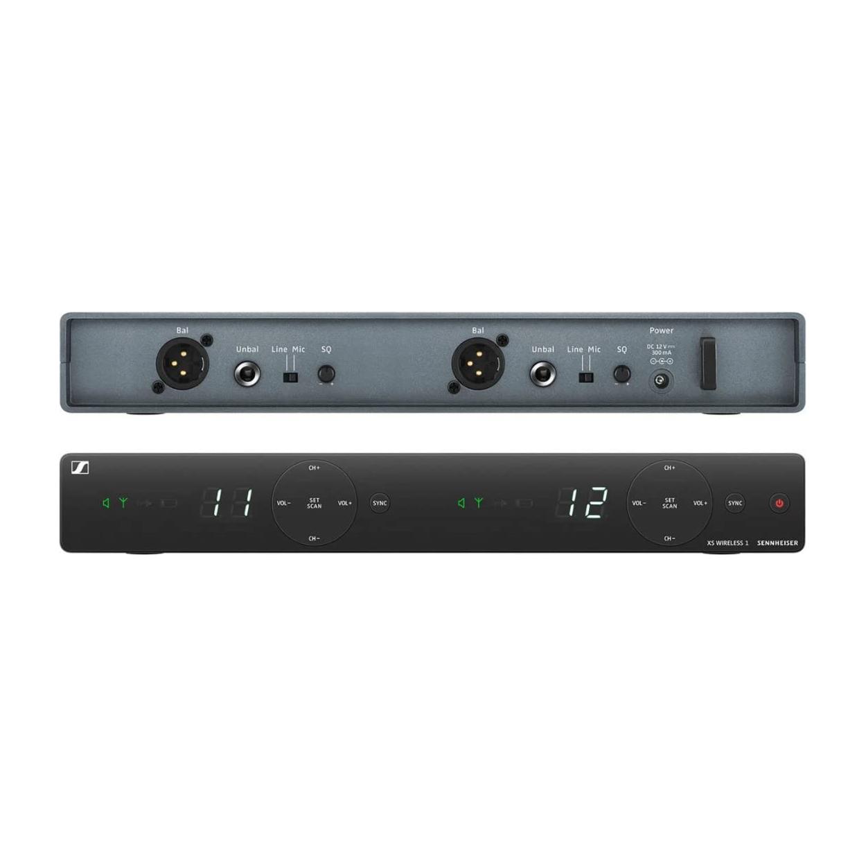 Sennheiser XSW 1-835 Dual Channel Wireless Microphone System,Black