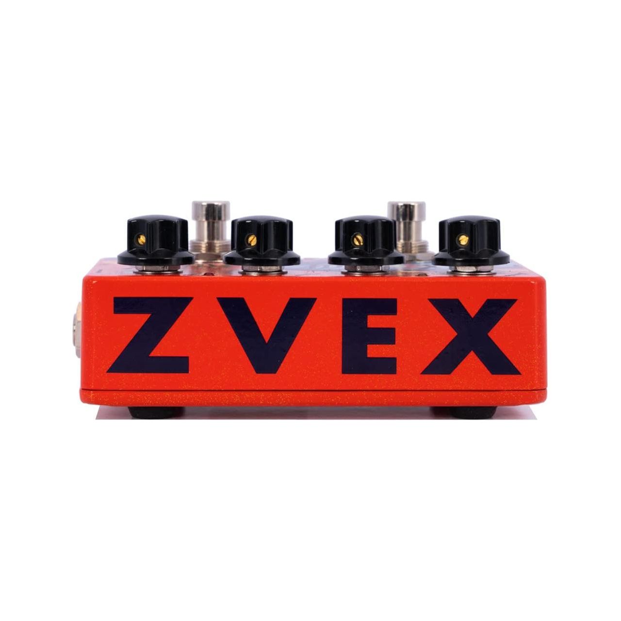 ZVEX Effects Vexter Box of Rock VBOR Distortion Guitar Pedal Bundle w/ 2X 6" Patch Cable & Liquid Audio Polishing Cloth