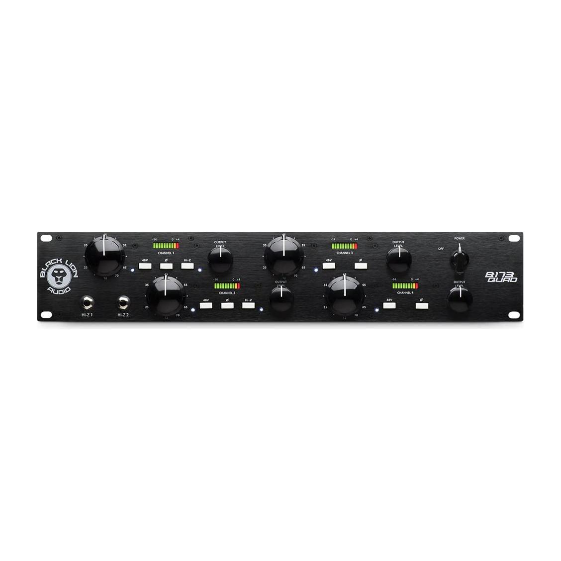 Black Lion Audio B173 Quad - 4 Channel Mic Preamp