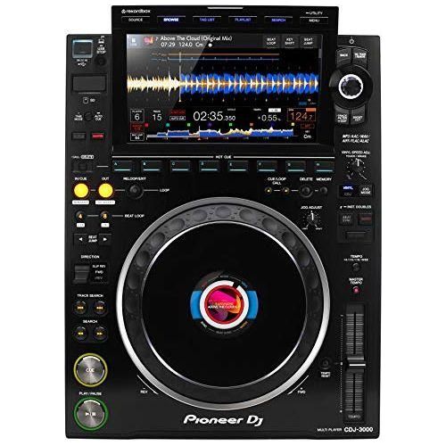 PIONEER Professional DJ Multi Player (Black) w/, Stand Alone in Black (CDJ-3000)