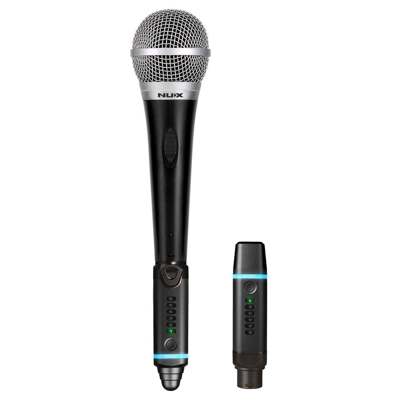 NUX B-3 Plus with Microphone Wireless Microphone System for XLR Dynamic Microphone