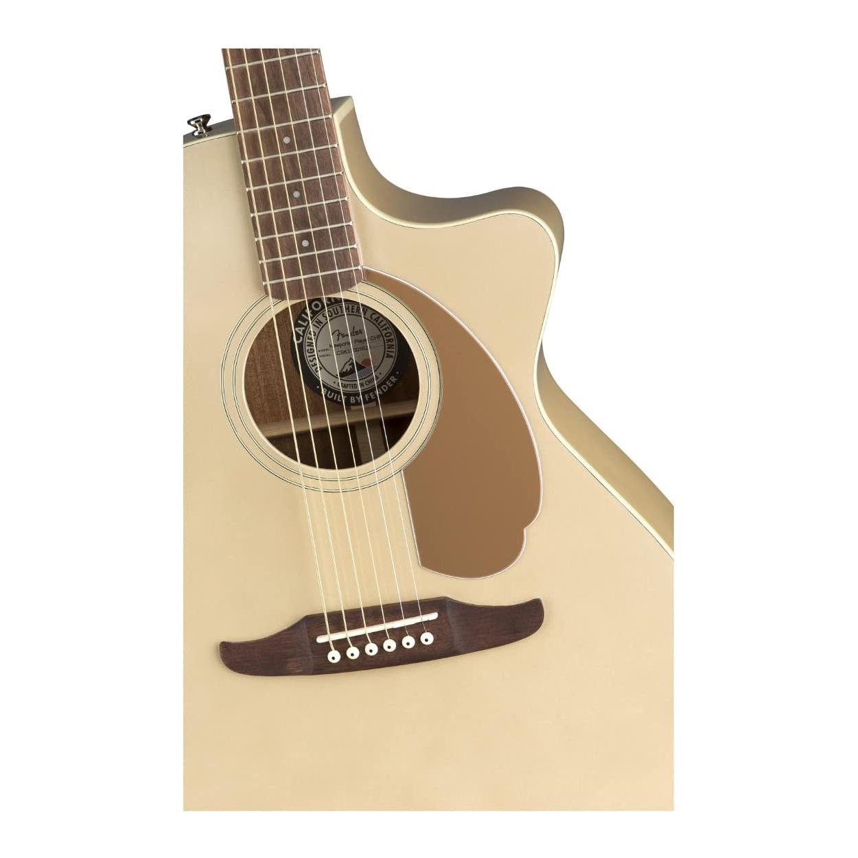 Fender Redondo Player Acoustic Guitar, with 2-Year Warranty, Belmont Blue, Walnut Fingerboard