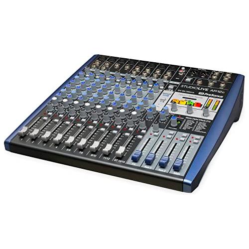 PreSonus StudioLive AR8c 8-Channel USB-C Hybrid Digital/Analog Performance Mixer, Unpowered