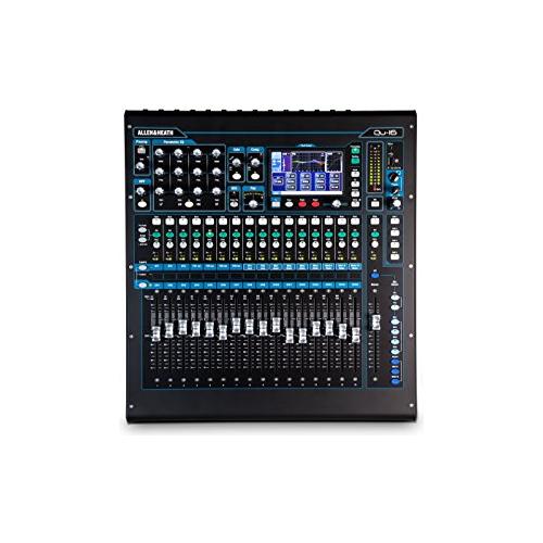 Allen & Heath QU-16C Rack Mountable Compact Digital Mixer, Chrome Edition