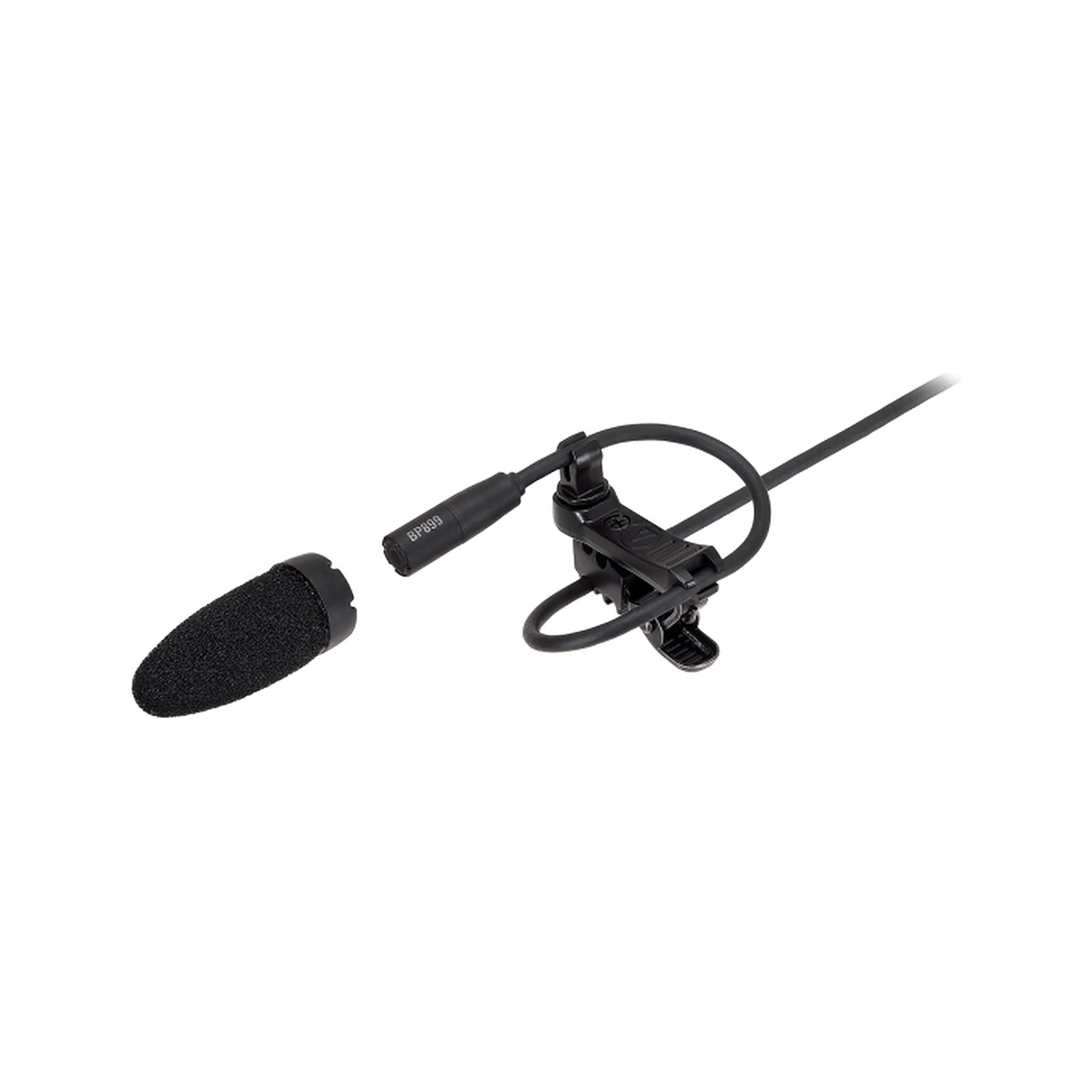 Audio-Technica BP899CW Omnidirectional Lavalier Microphone for Audio-Technica Wireless