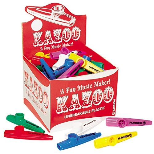 KHS AMERICA Kazoo Classpack Pack of 50 Assorted Colors