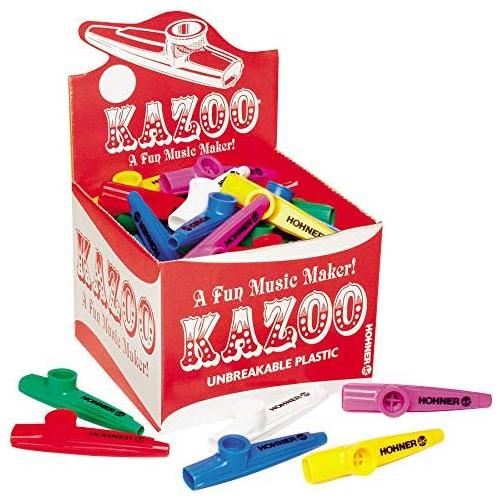 KHS AMERICA Kazoo Classpack Pack of 50 Assorted Colors