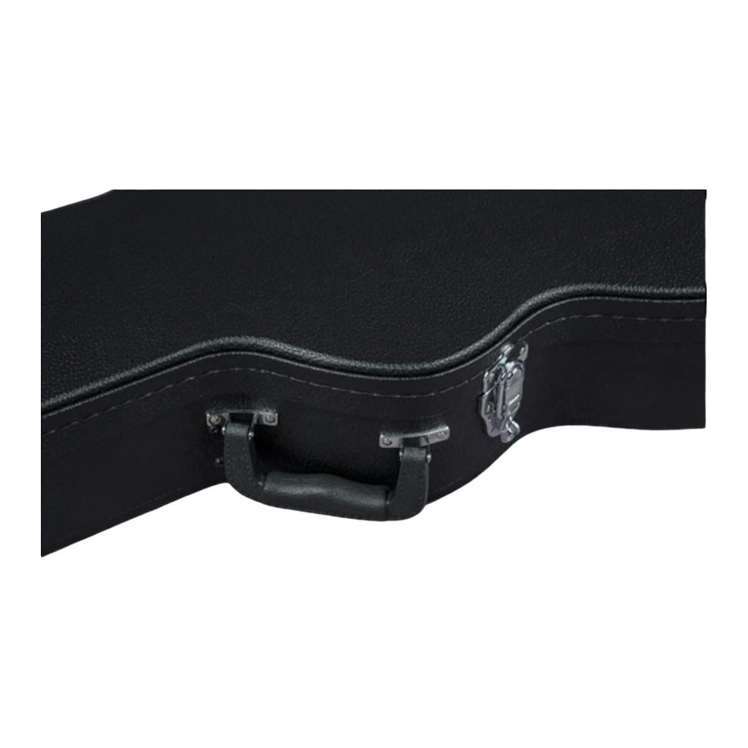 Gretsch G2622T Streamliner Center Block 3-Part Locking System Plywood and Foam Construction Case for Rugged Protection (Black)