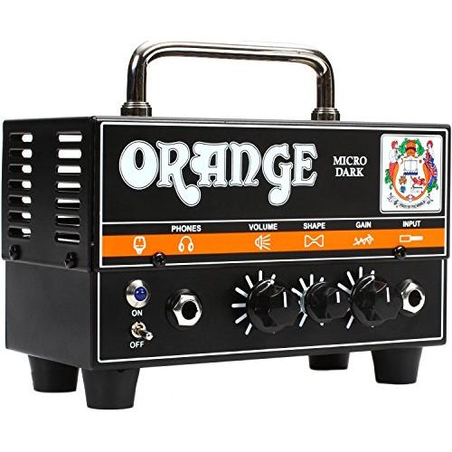 Orange Micro Dark Terror Hybrid Amp Head Mini Stack Combo w/ Cabinet and Speaker Cable bundle