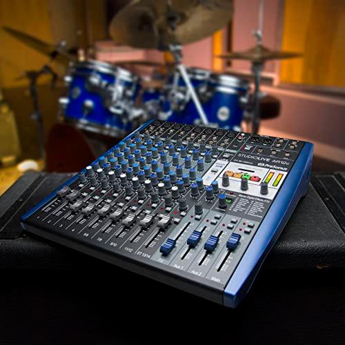 PreSonus StudioLive AR8c 8-Channel USB-C Hybrid Digital/Analog Performance Mixer, Unpowered