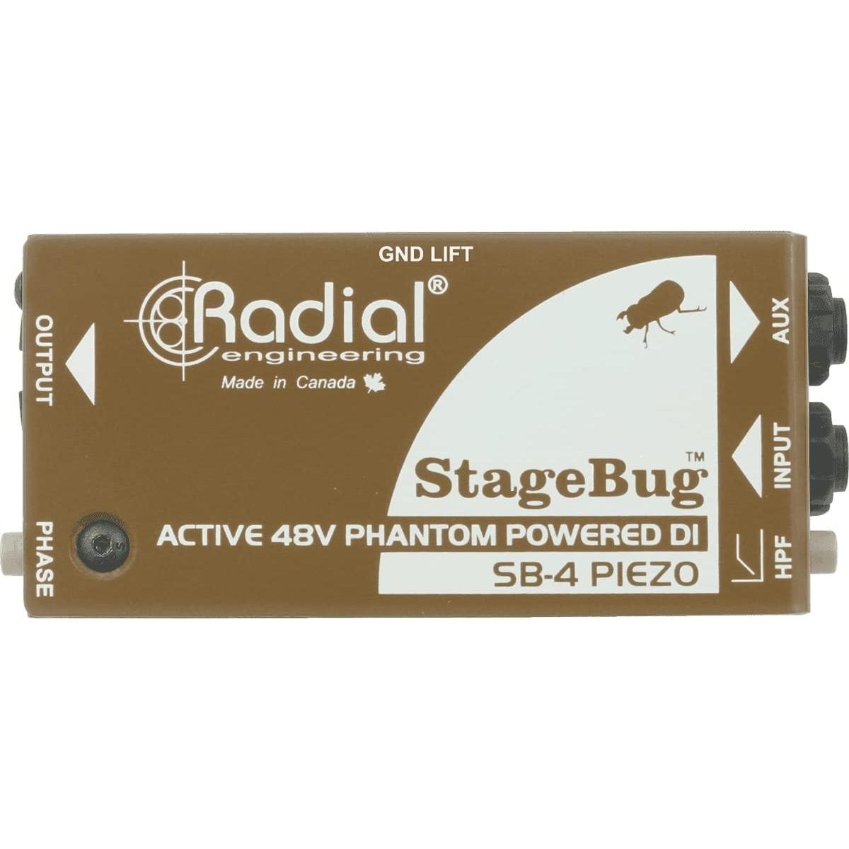 Radial SB-4 Piezo  Active Direct Box