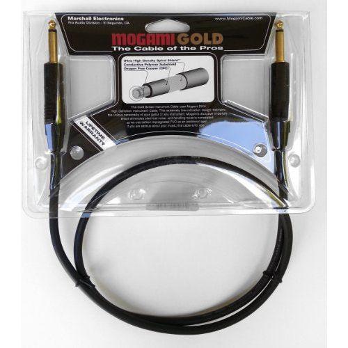 Mogami GOLD INSTRUMENT-03 Guitar/Instrument Patch Cable 3 feet