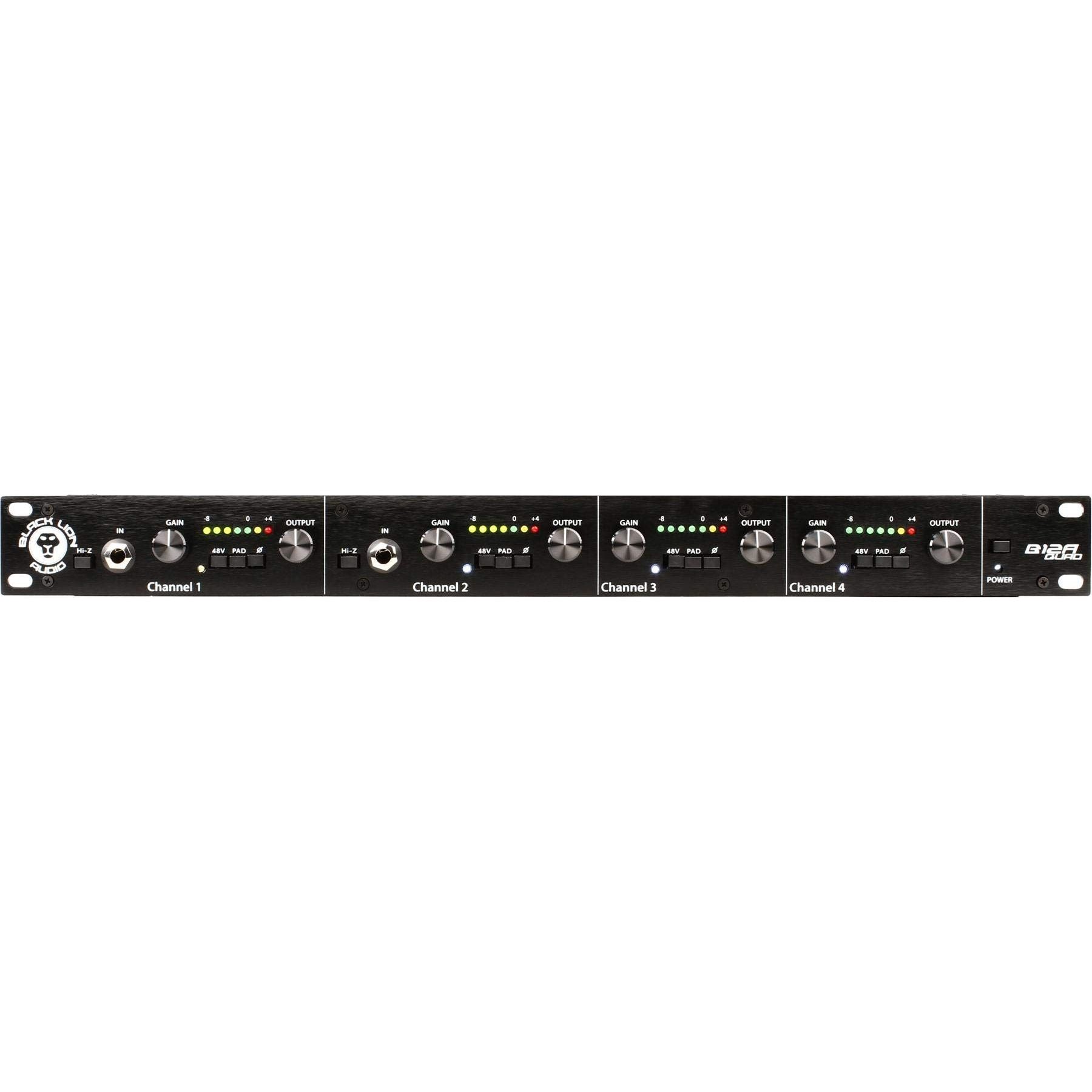 Black Lion Audio B12A Quad - 4 Channel Mic Preamp