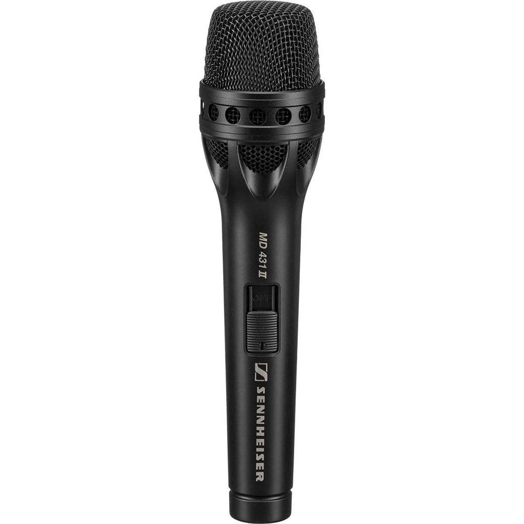 Sennheiser MD431-II Super-Cardioid Handheld Dynamic Microphone