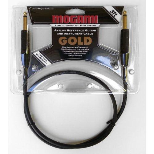 Mogami GOLD INSTRUMENT-03 Guitar/Instrument Patch Cable 3 feet