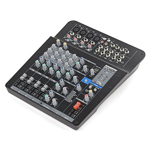 Samson MixPad MXP124FX Compact, 12-Channel Analog Stereo Mixer