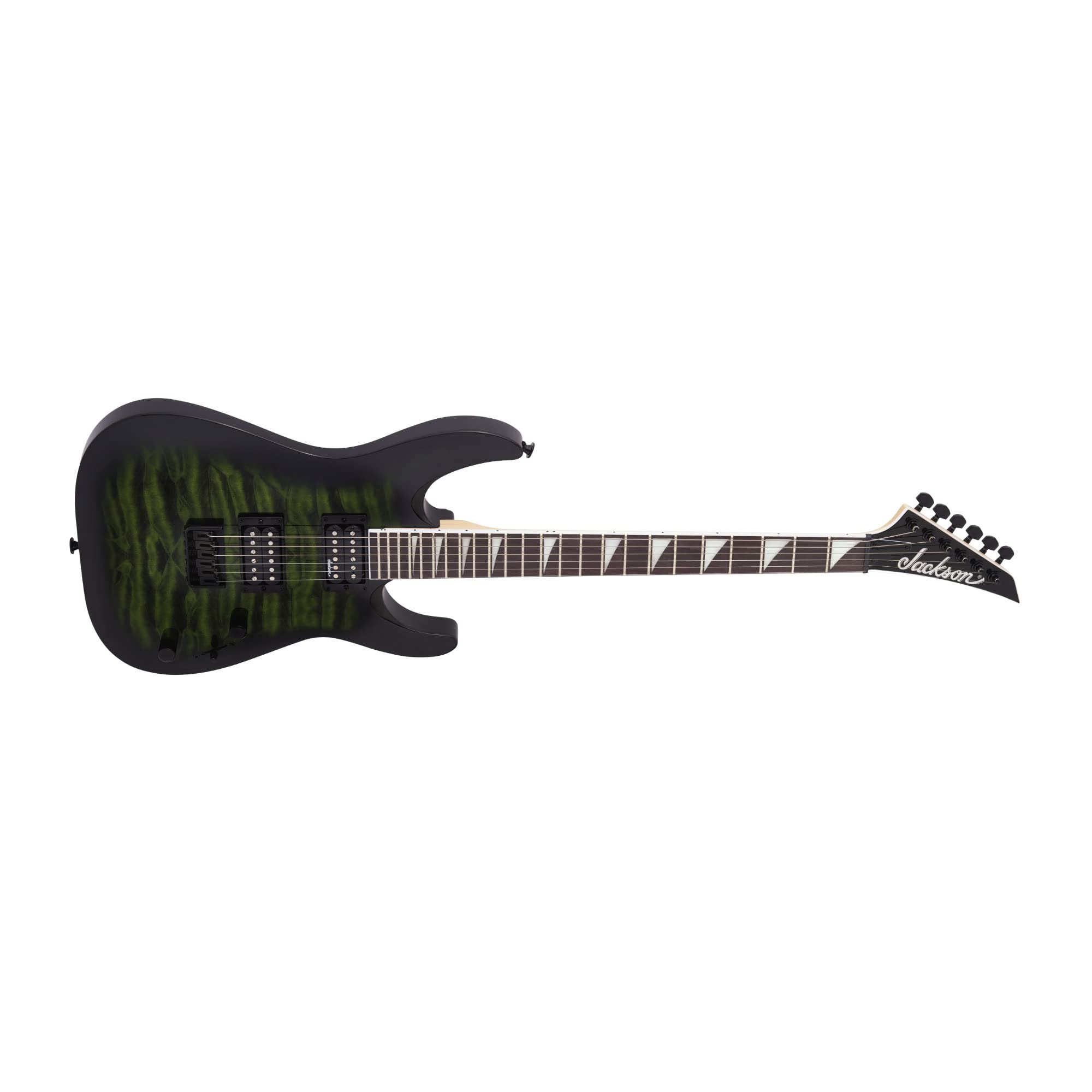 Jackson JS Series Dinky Arch Top JS32Q DKA HT Electric Guitar - Transparent Green Burst