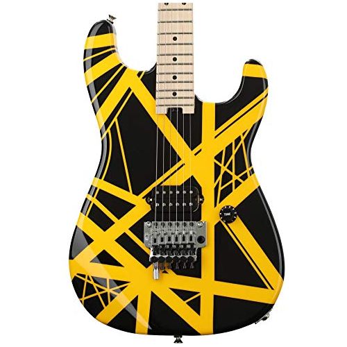 EVH Striped Series - Black with Yellow Stripes