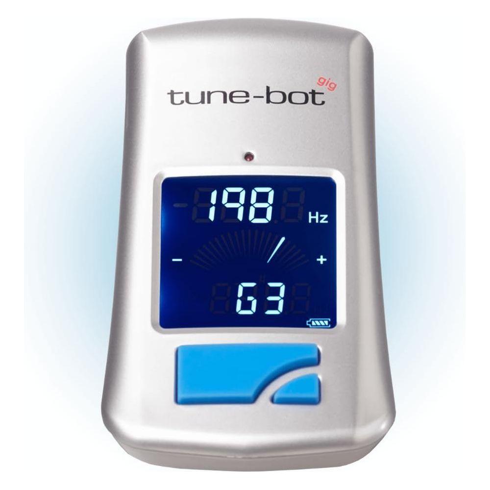 Tune-Bot TBG-001 Gig Digital Drum Tuner Bundle w/Liquid Audio Drum Dampening Pads and Liquid Audio Polishing Cloth