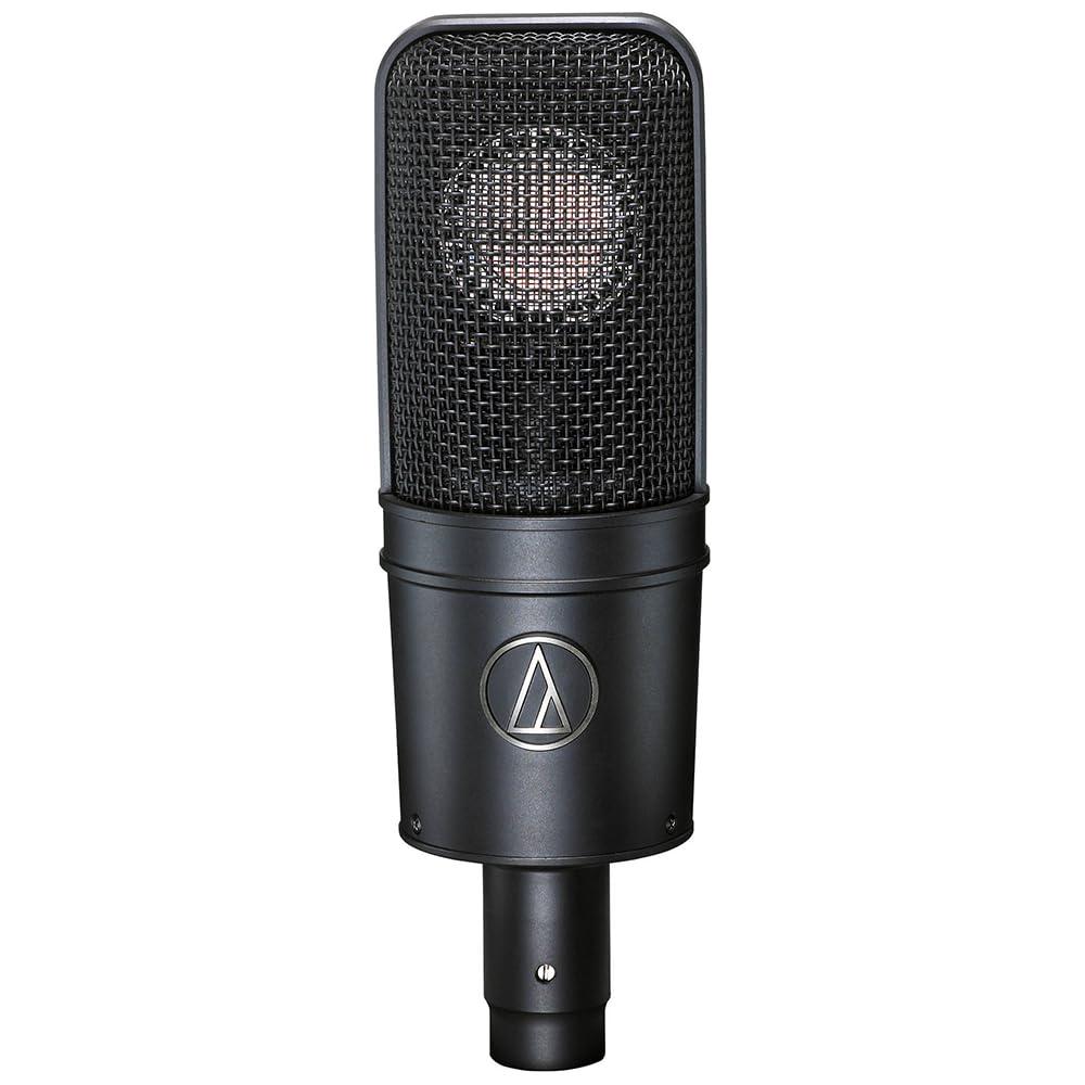 Liquid Audio Audio Technica AT4040 Cardioid Condenser MicrophoneBundle w/Pig Hog PHM10 8mm Mic Cable, Pop Filter Polishing Cloth