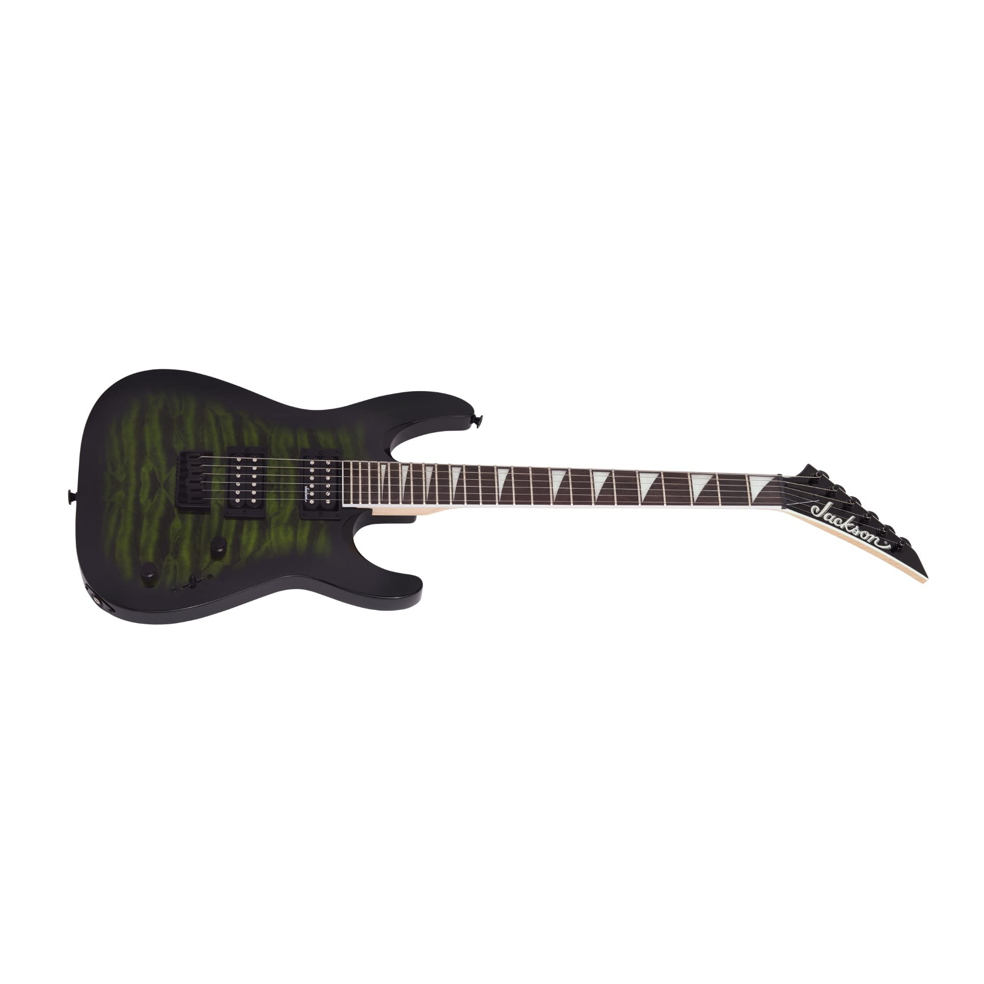 Jackson JS Series Dinky Arch Top JS32Q DKA HT Electric Guitar - Transparent Green Burst