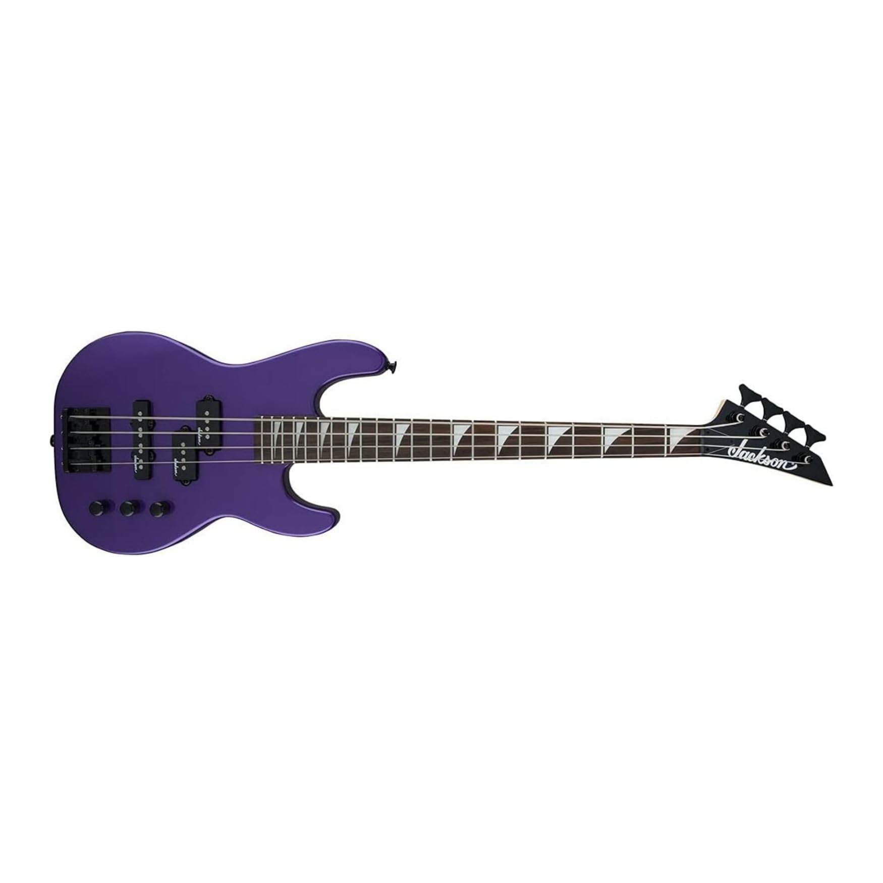 Jackson JS Series Concert Bass Minion JS1X, Amaranth Fingerboard, Pavo Purple