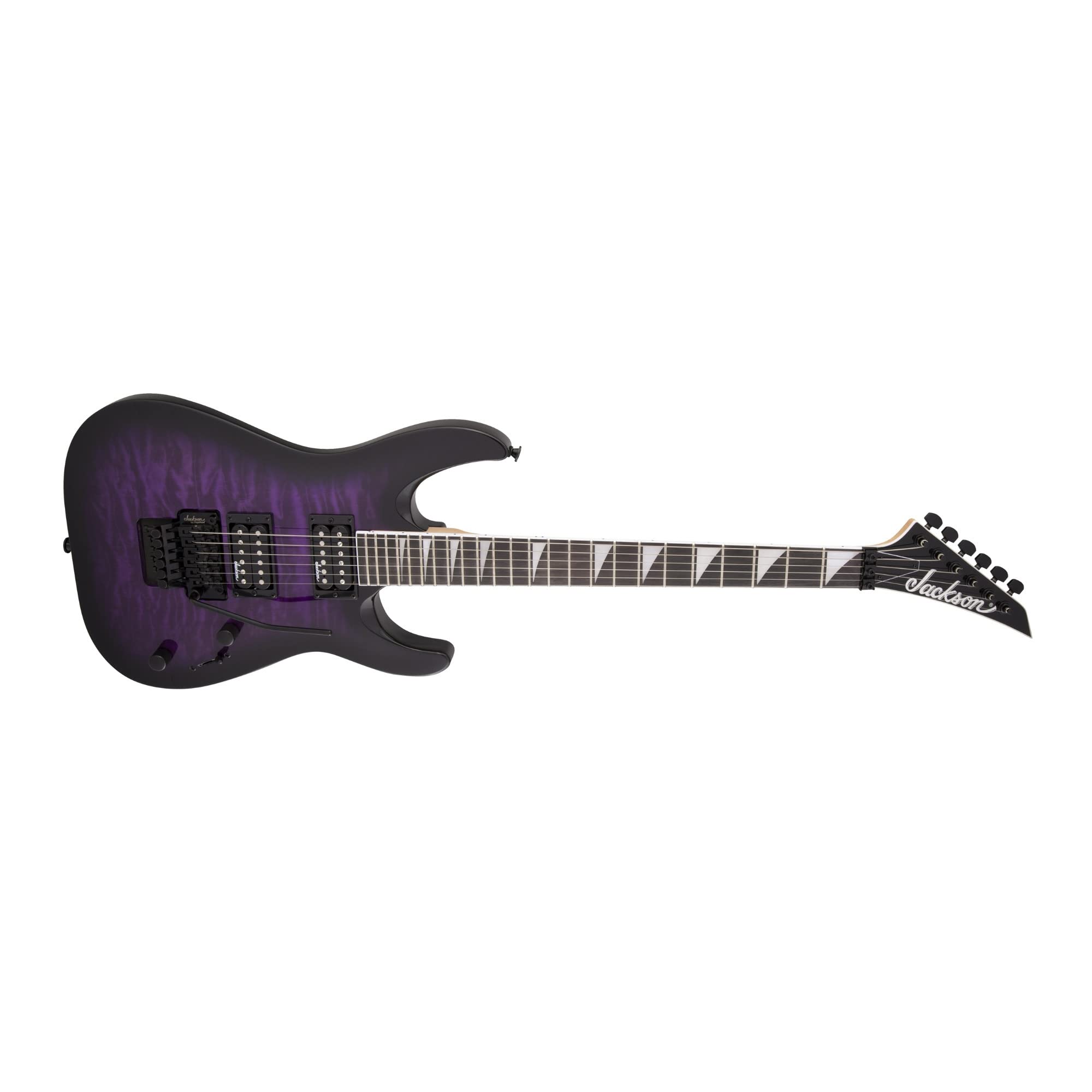 Jackson Dinky Arch Top JS32Q DKA - Transparent Purple Burst