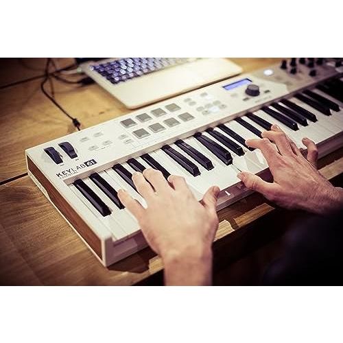 Arturia KeyLab Essential mk3  61 Key USB MIDI Keyboard Controller with Analog Lab V Software Included