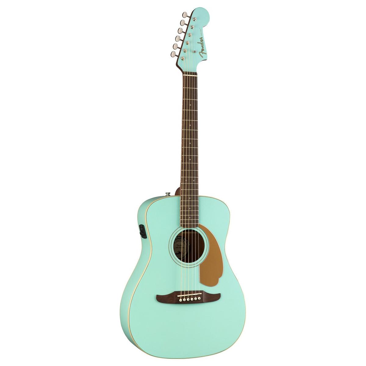 Fender Redondo Player Acoustic Guitar, with 2-Year Warranty, Belmont Blue, Walnut Fingerboard