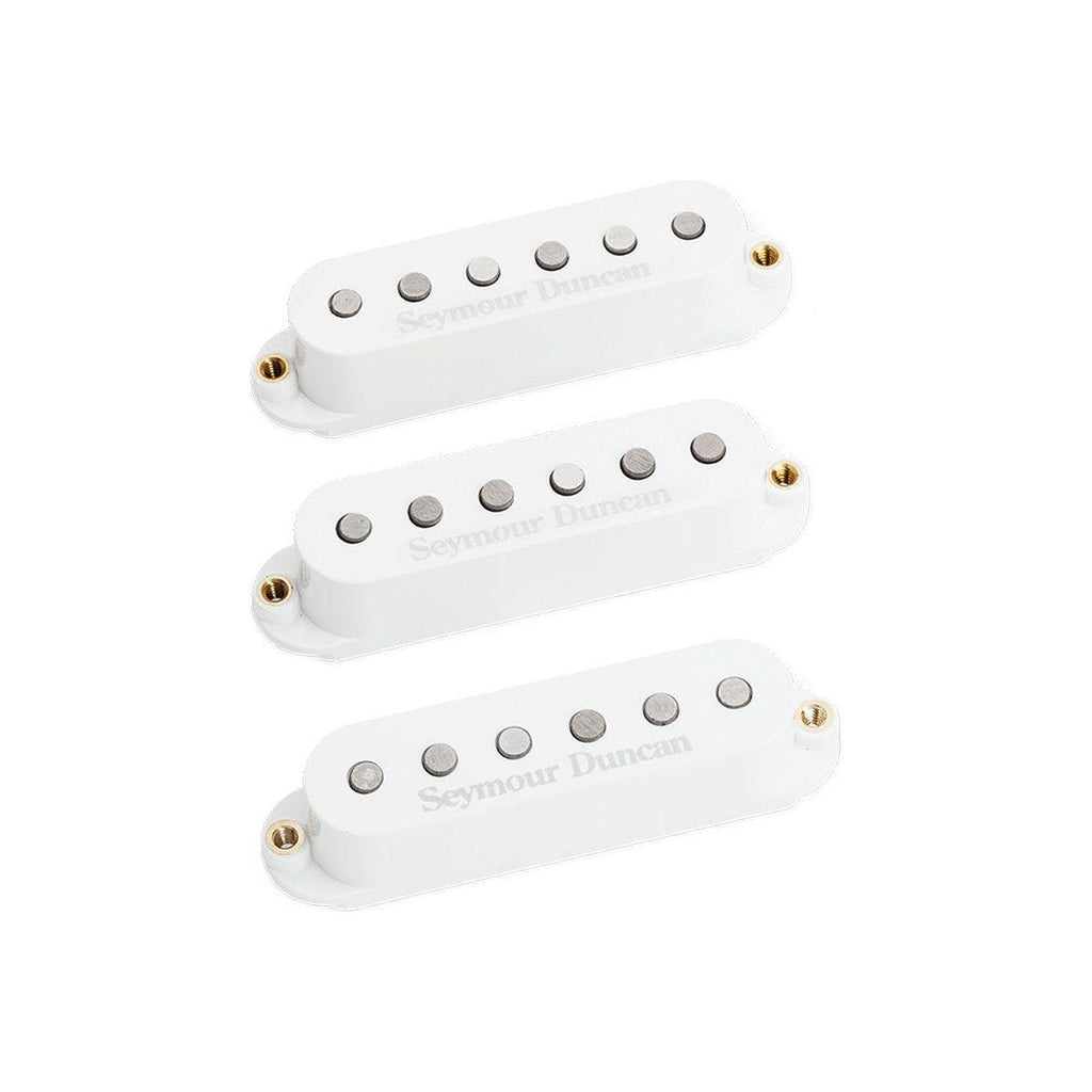 Seymour Duncan 11208-10-Wc STK-S4s Classic Stack Plus Strat Bridge 3 Pickup Neck/Mid/Bridge Set, Whi