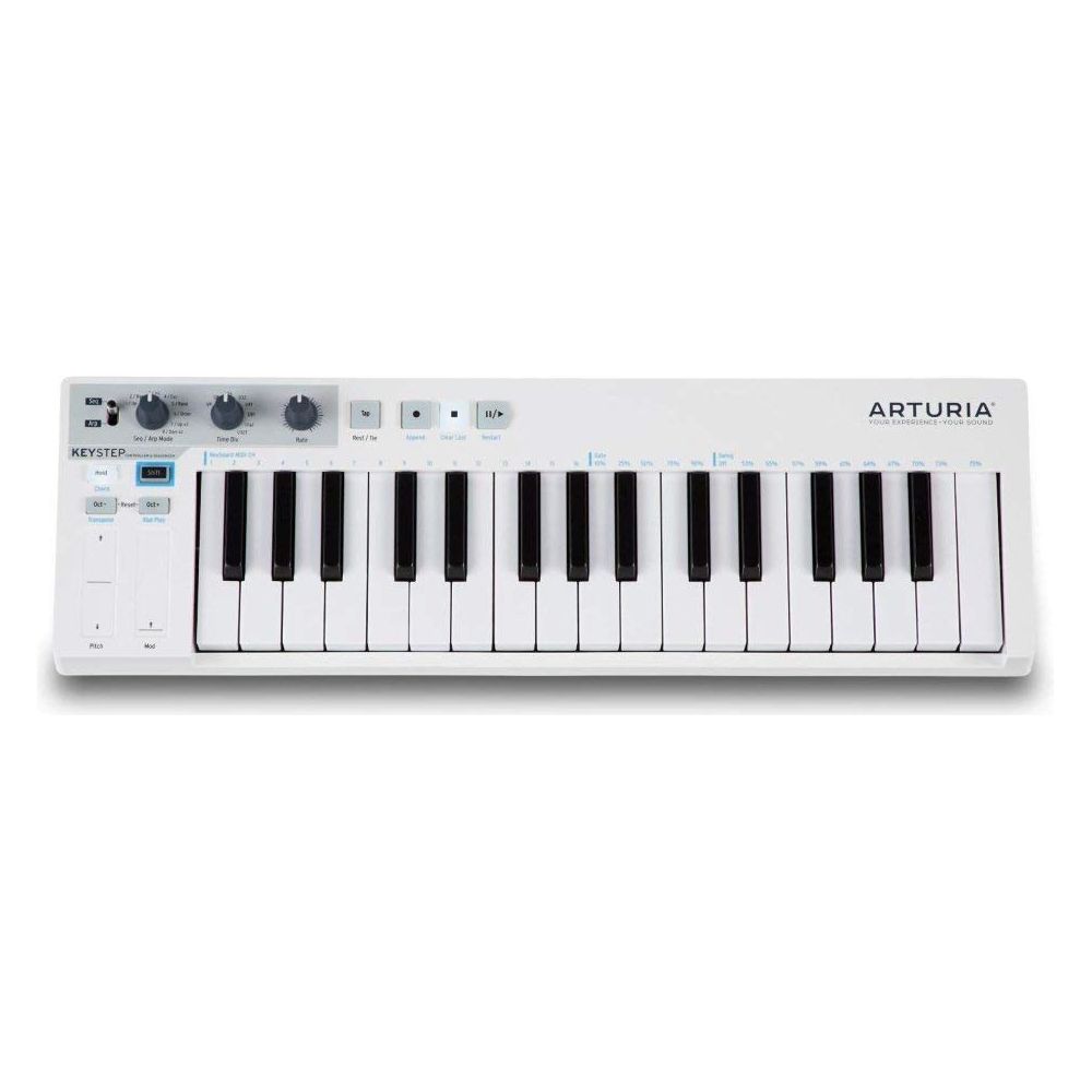 KeyStep Portable Keyboard and Step Sequencer