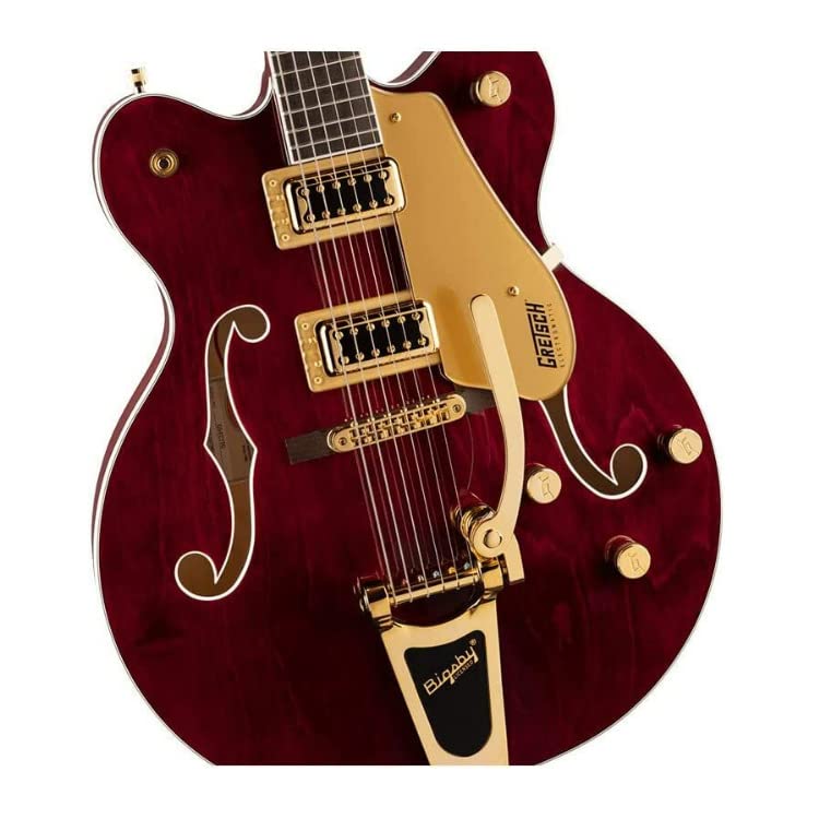 Gretsch G5422TG Electromatic Classic Hollowbody Double-Cut Electric Guitar with Bigsby - Walnut Stain