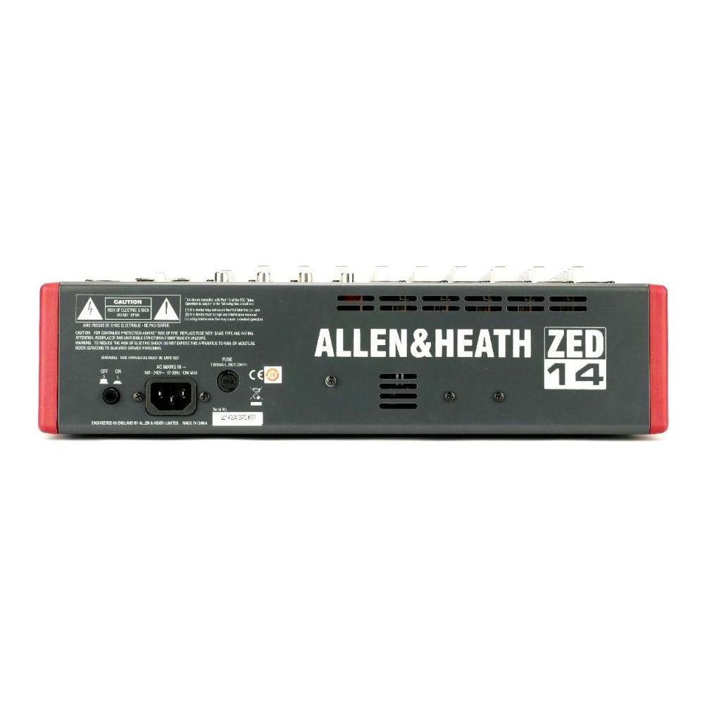 Allen & Heath ZED-14 - 14-Channel Touring Quality Mixer with USB I/O (AH-ZED-14)