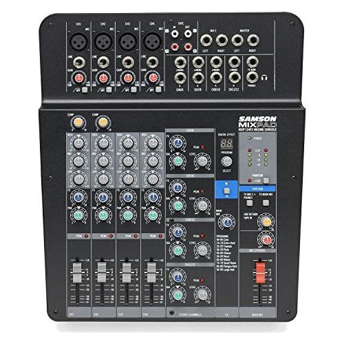 Samson MixPad MXP124FX Compact, 12-Channel Analog Stereo Mixer