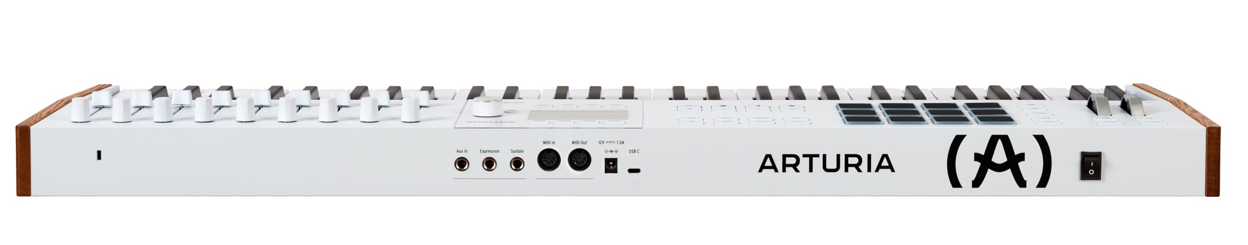 Arturia KeyLab 61 mk3 White — 61 Key USB MIDI Keyboard Controller with Analog Lab Pro Software Included