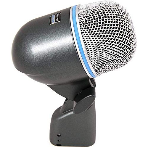 Shure BETA 52A Kick Drum Microphone - Supercardioid Dynamic Mic with High Output Neodymium Element, Locking Stand Adapter, Durabl Steel Mesh Grille and Shock Mount