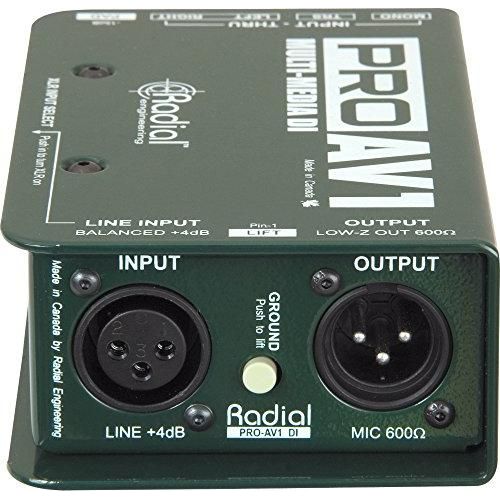 Radial Engineering R8001112 Pro AV1 Direct Box