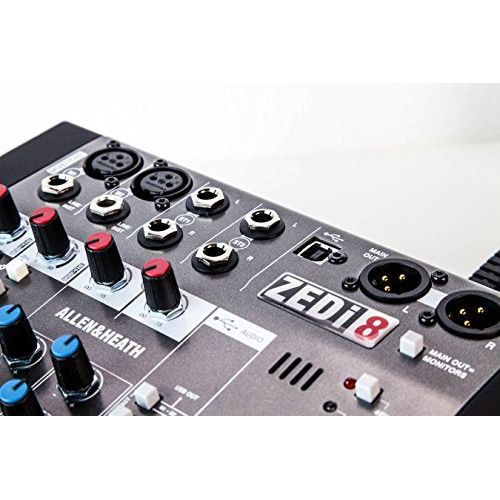 Allen & Heath Mixer-Powered (AH-ZEDI8)