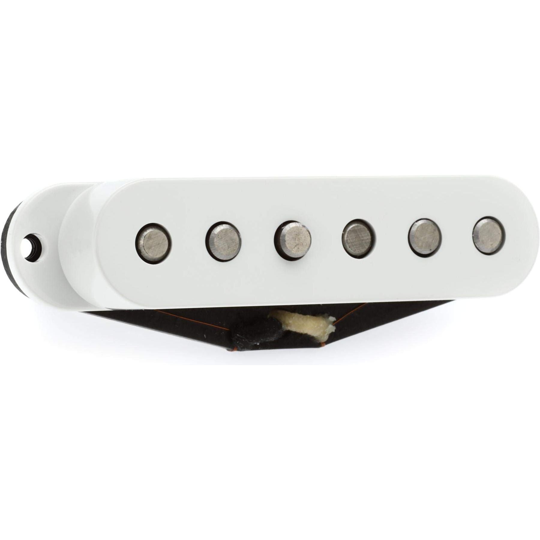 DiMarzio DP175SW True Velvet Middle Pickup - White for Fender Stratocaster