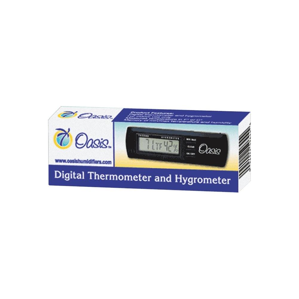 Oasis OH-14 Case Plus Humidifier with OH-2 Digital Hygrometer Combo Pack