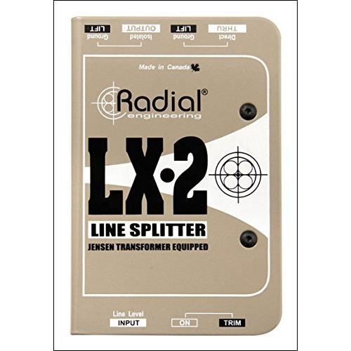 Radial Engineering LX-2 Passive Line Splitter & Attenuator