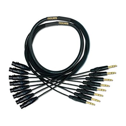 Mogami GOLD 8 TRSXLRF-8 Channel TRS-XLR Female Snake Cable 10 Feet