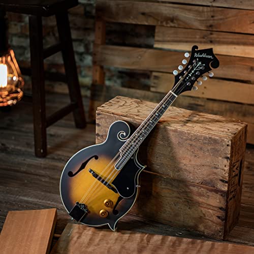 Washburn Americana Series, 8-String Mandolin, Right, Sunburst (M3EK-A)