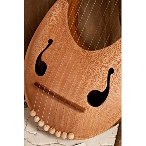 Mid-East Lyre Harp, 8 String