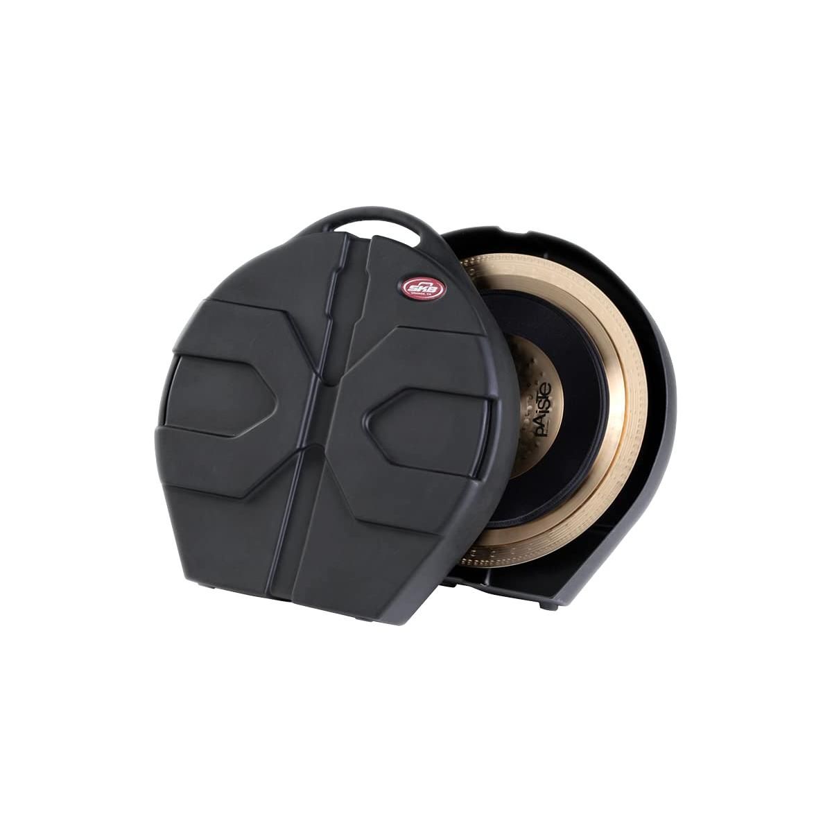 SKB 22-Inch Roto X Cymbal Vault with Four Cymbal Pads, Storage Pocket, and X-Pattern Design